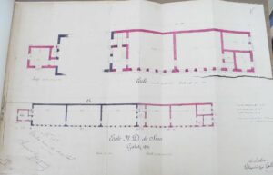 Fig. 1. Plan Notre Dame de Sion, 1894 (DJAN Galați)