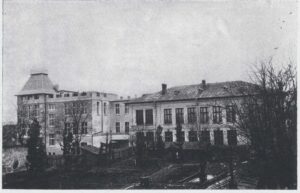 Fig.4 Școala germană din Galați, 1911 (Tipografia Gött, Brașov)
